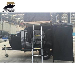 Remorque de voyage RV sur mesure Mini maison mobile petite caravane <span class=keywords><strong>Camping</strong></span> <span class=keywords><strong>Car</strong></span> Camper Van remorque de <span class=keywords><strong>Camping</strong></span> légère et compacte - Product Image 4