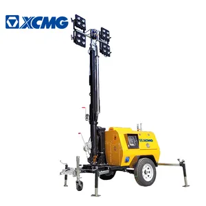 XCMG resmi inşaat madencilik kulesi ışık 9m dizel jeneratör mobil LED aydınlatma kulesi satılık - Product Image 1