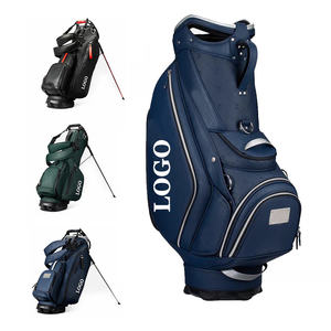 Luxury OEM Brand <b>Golf</b> Staff <b>Bag</b> 14 Way Leather <b>Golf</b> <b>Bag</b> Magnet Pocket Premium Tour <b>Golf</b> <b>Bag</b> for Men - Product Image 1