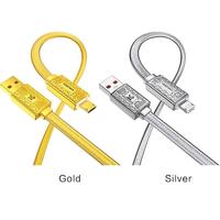 KAKUSIGA – accessoires et câbles de type c couramment utilisés, câble de charge rapide, câbles de données en or, usb micro pour Android, KSC-801