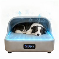Lit intelligent pour animaux de compagnie OEM, refroidissement et chauffage, circulation d'eau sécurisée, matériau résistant aux rayures pour chats et chiens