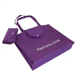 China Supplier direct supply custom cheap eco friendly nonwoven pp tote foldable shopping bag