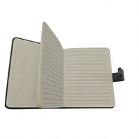Carnet de voyage A6 en cuir PU, 96 feuilles, avec fermeture métallique, pour étudiants, bureau et planification quotidienne