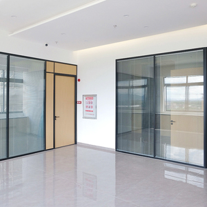 Vách ngăn kính đôi di động cho văn phòng gia đình vách ngăn khung nhôm với kính cầm tay - Product Image 3