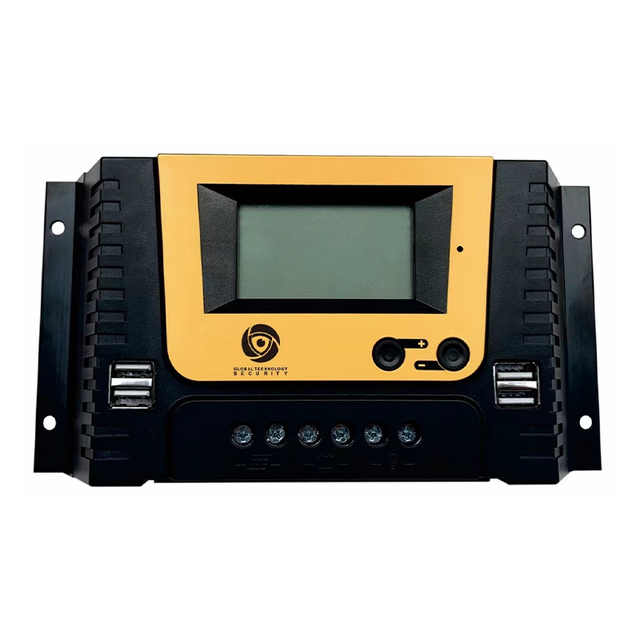 12V/24V Solar Charge Controller for Home and Business Solar Systems With Low Power Consumption