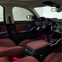 Éclairage d'ambiance intérieur LED 11 couleurs pour BMW Série 3 G28 2020-2024 – Accessoires de bande lumineuse d'ambiance pour mise à niveau