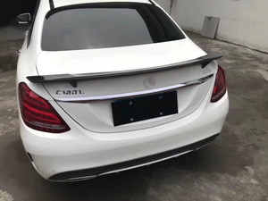 Kit <span class=keywords><strong>Carrozzeria</strong></span> Stile RT per <span class=keywords><strong>Mercedes</strong></span>-Benz Classe C W205, Spoiler Cofano in Fibra di Carbonio, Alettone Posteriore e Kit Spoiler Posteriore, Parti Auto - Product Image 3