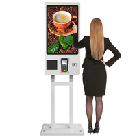 Kioscos de Pedidos de Autoservicio con Pantalla Táctil Android o Windows, Personalizados para Restaurantes, de Pared o de Pie, con Impresora y Escáner