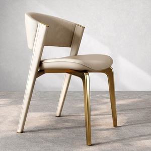 GEDO Vente en gros de chaises italiennes modernes de luxe avec pieds en acier inoxydable - Product Image 1