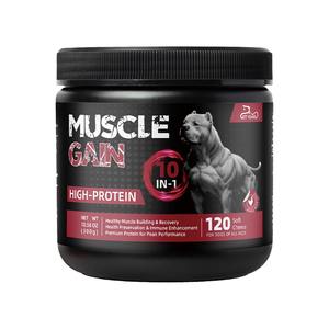 Il supporto per masticare morbido per guadagno muscolare personalizzato all'ingrosso per tutti i cani migliora lo sviluppo muscolare migliora la composizione corporea - Product Image 1