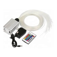 Kit d'éclairage LED pour plafond étoilé, 5W, décoration intérieure, fibre optique, ciel étoilé, contrôle par application