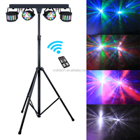 Éclairage DJ led par avec support T bar 2 x par led éclairage de scène