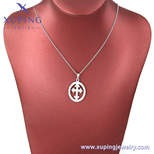 63425 xuping Stainless Steel Jewelry Fashion Elegant Simple Cross <strong>Jewlery</strong> Set - Product Image 6