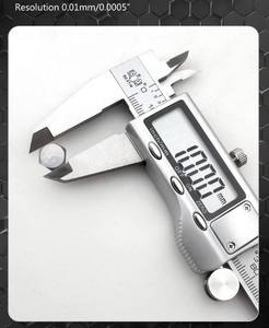 Calibrador Digital de Acero Inoxidable de 150 mm, Fracciones/MM/Pulgadas, Alta Precisión, Calibrador Vernier LCD de Acero Inoxidable - Product Image 6