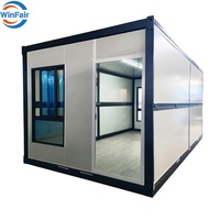 Maison préfabriquée pliable multifonctionnelle WinFair à prix de gros – Mini-maison conteneur de luxe pliable