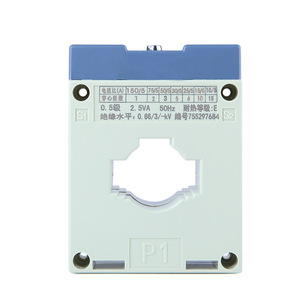 Transformador de Corriente 150/5 75/5 50/5 30/5 25/5 15/5 10/5 50Hz Clase 0.5 2.5VA Aislamiento Grado E Espaciado entre orificios de 30mm - Product Image 1