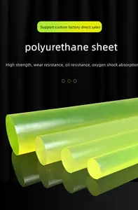 Anti-Static Translucent PU Plate Wear-Resistant Shock-Absorbing Oxbelt Polyurethane Mat Block With Cutting Processing Service