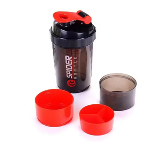 Gobelet <span class=keywords><strong>shaker</strong></span> de sport personnalisé en plastique de 500 ml/600 ml pour protéines, vente en gros - Product Image 2