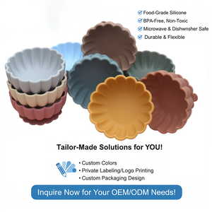 ชามอาหาร<span class=keywords><strong>เด็ก</strong></span>ซิลิโคนเกรดอาหาร <span class=keywords><strong>ป</strong></span>ลอดสาร BPA แบบ OEM/ODM ลายการ์ตูน รับทำโลโก้ ดูดติดแน่น <span class=keywords><strong>ป</strong></span>้องกันการรั่วซึม สำหรับ<span class=keywords><strong>เด็ก</strong></span>ทารกและเด็กเล็ก - Product Image 1