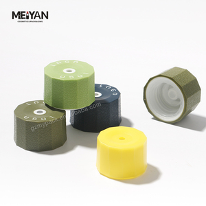 MYPACK Nắp Chai Chiết Xuất Mở Xoắn 24 410 Vân Da Mềm Đa Giác Tròn Nắp Nhựa Rỗng Dùng Cho Mực Dưỡng Da - Product Image 1