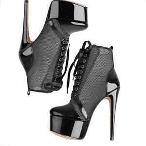 Bottes à talons hauts personnalisées pour femmes style S Rt Pole Dance Talons à la cheville Sexy Fashion Platform Stripper Closure Summer - Product Image 5