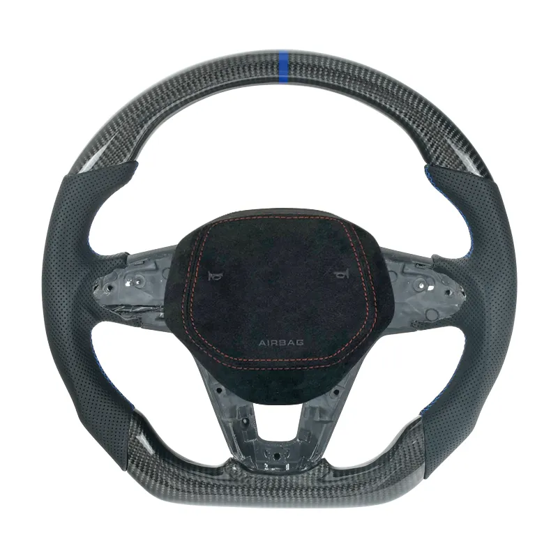 Volant en fibre de carbone modifié pour Volkswagen Golf 8 VW MK8 CC TAYRON MAGOTAN