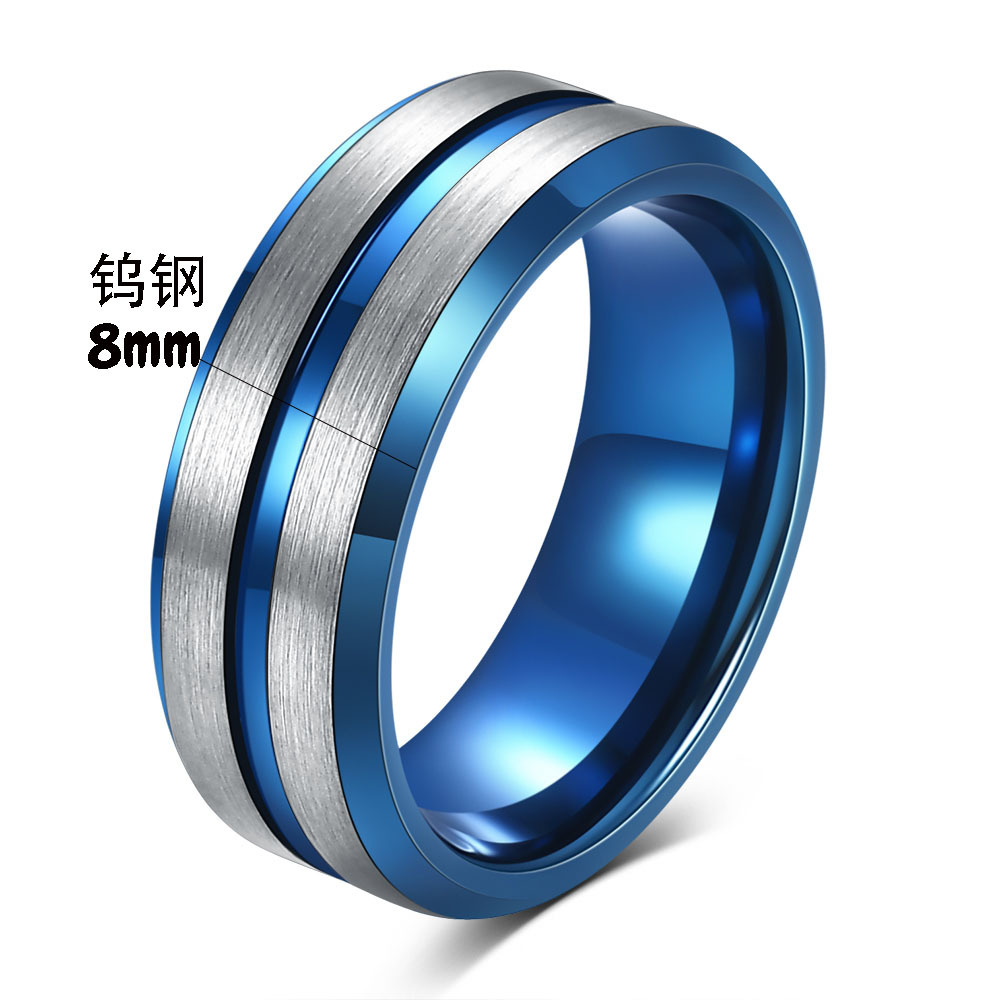 8mm bleu acier