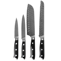 Couteau de cuisine japonais multifonctionnel à motif Damas, ambidextre, haute dureté, en acier inoxydable, pour la maison
