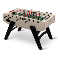 55 "Grande table de jeu de football standard Table de jeu de football à main professionnelle Table de football de football en bois intérieure pour adulte