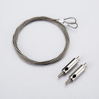 Clips de câble réglables en gros d'usine Kit de suspension vis Fix pour lampe suspendue