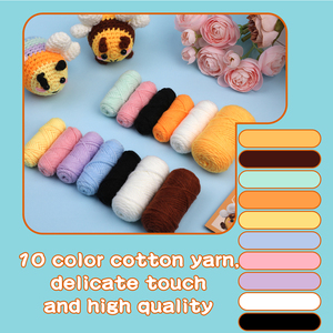 Prix usine débutants <span class=keywords><strong>crochet</strong></span> kit animal bricolage <span class=keywords><strong>facile</strong></span> <span class=keywords><strong>crochet</strong></span> kit pour débutants <span class=keywords><strong>crochet</strong></span> kit pour débutants adultes - Product Image 6