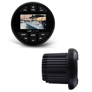 Guzare Boat Audio Player Bluetooth USB Marine Stereo for <b>Yacht</b> Boat RV Ship Accessories - Product Image 3