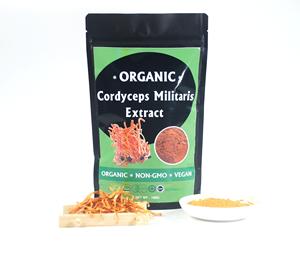 Precio al por mayor <span class=keywords><strong>de</strong></span> la naturaleza Cordyceps Militaris exract polvo beta glucano 40% mejorar la memoria y la atención - Product Image 1