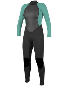 Las mujeres <span class=keywords><strong>3</strong></span>/2mm de neopreno con cremallera trasera traje completo - Product Image 1