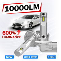 Ampoule de phare LED Gview GLS 881, corps compact, installation facile, plug and play, refroidissement passif sans ventilateur, boîtier en aluminium pour voiture