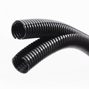 ท่อพลาสติกลูกฟูก PP สีดำแบบยืดหยุ่นสำหรับป้องกันสายไฟ - Product Image 4