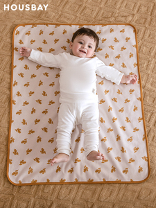 <span class=keywords><strong>Couverture</strong></span> de matelas à <span class=keywords><strong>langer</strong></span> pliable multifonctionnelle portable et lavable en TPU OEM pour bébé - Product Image 4