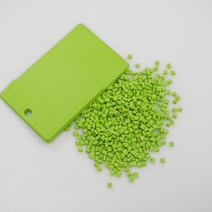 Lotes maestros de plástico verde/rojo/amarillo/azul/negro PP ABS PE PLA/gránulos de plástico de grado de inyección de buena estabilidad - Product Image 2