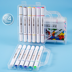 Marcadores Acrílicos <span class=keywords><strong>para</strong></span> Niños con Múltiples Colores y Estuche Portátil <span class=keywords><strong>para</strong></span> Arte, Colorear y Manualidades - Product Image 4