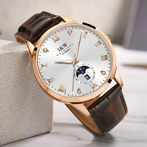 Pour la suisse carnaval japon MIYOTA marque de luxe hommes montre mécanique automatique saphir étanche Phase de lune inoxydable Ste - Product Image 3