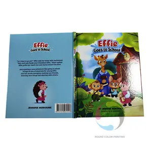 彩色印刷书籍着色书籍精装儿童阅读书籍