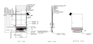 Layar Micro-OLED 1,3 inci, Resolusi 3552x3552 & 1600nits, 90Hz untuk Headset AR/VR/XR di Bidang Konsumen/Industri/Kedokteran - Product Image 5