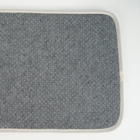 Vente en gros de tapis de chambre à coucher super doux tapis de salon grand tapis moelleux de couleur unie tapis de jeu en mousse à mémoire de forme en fausse fourrure