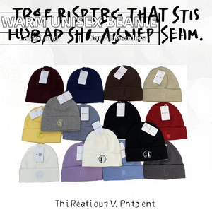 Venta al por mayor de alta calidad Otoño Invierno Moda Beanie Versátil Cross-Border Unisex Knit Hat Casual Warm con impresión digital - Product Image 2