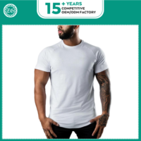 T-shirt de sport à séchage rapide OEM 96% coton 4% élasthanne, logo personnalisé, t-shirt de compression, t-shirt de sport pour homme