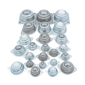 CY-38A boule universelle omnidirectionnelle galvanisée de rouleau de boule de <span class=keywords><strong>bride</strong></span> carrée pour des meubles de chariots de machines - Product Image 6
