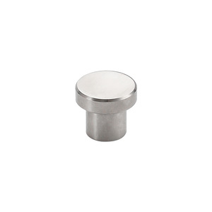 Poignée ronde en acier inoxydable, moderne, simple, durable, écologique, pour tiroir, armoire, commode, table de maquillage - Product Image 1
