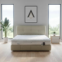 Matelas à ressorts en mousse anti-pression pleine grandeur de qualité supérieure pour adultes pour matelas de soutien vertébral