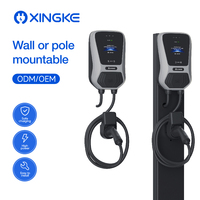 Station de recharge Xingke OEM ODM, bornes de recharge murales pour véhicules électriques, 7 kW, 32 A, type 2, norme européenne, IP54, AC 230 V