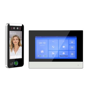 Sistema di Videocitofono Intelligente Tuya da 7 Pollici con Riconoscimento Facciale, Impronta Digitale, Carta RFID, <span class=keywords><strong>Controllo</strong></span> Accessi con <span class=keywords><strong>Password</strong></span> e Sblocco Remoto tramite App - Product Image 2